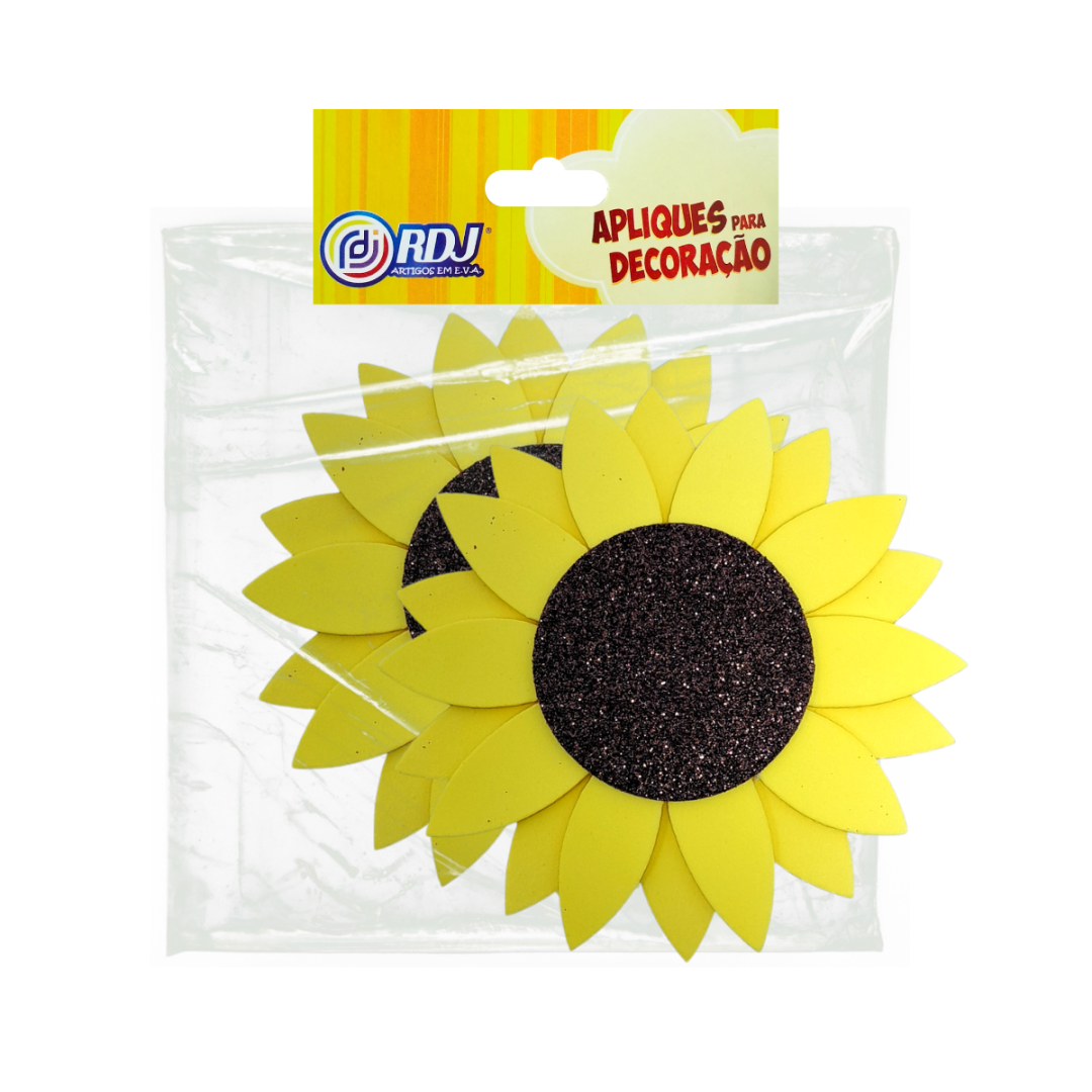 Aplique Girassol 40cm