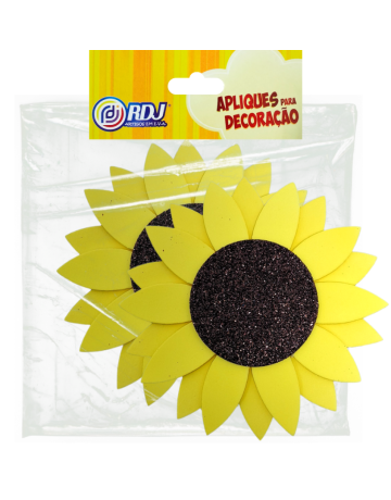Aplique Girassol 40cm