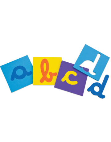 Alfabeto Encaixado Cursivo 26 pe&ccedil;as