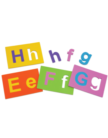 Alfabeto Encaixado Script 26 pe&ccedil;as