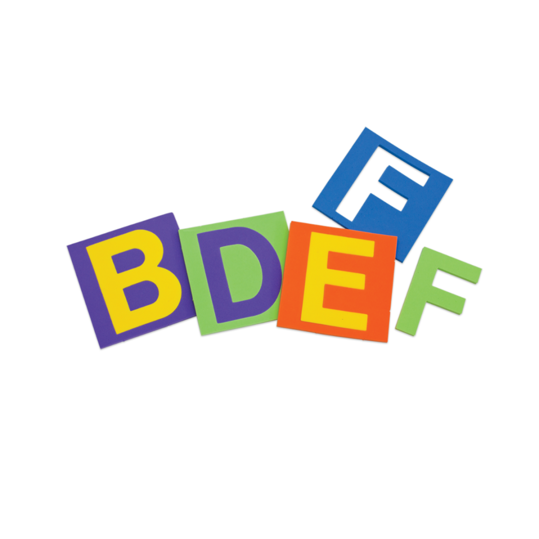 Alfabeto Vazado Mai&uacute;sculo 26 pe&ccedil;as