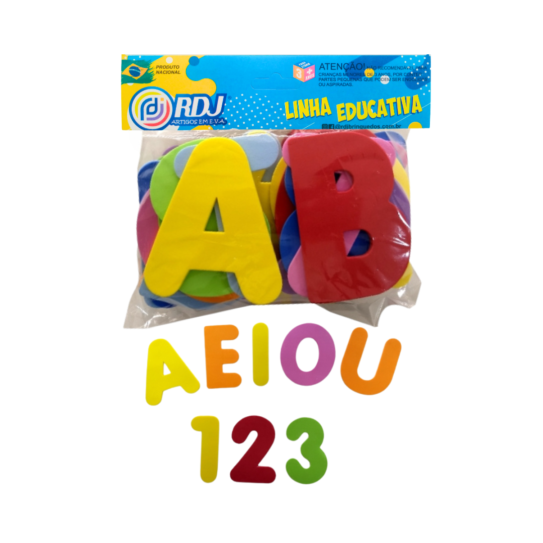 Alfanum&eacute;rico M&oacute;vel C/36 pe&ccedil;as