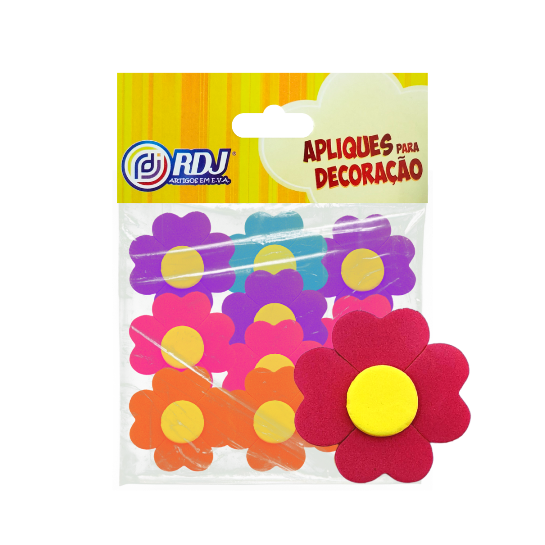 Aplique Flores 4cm