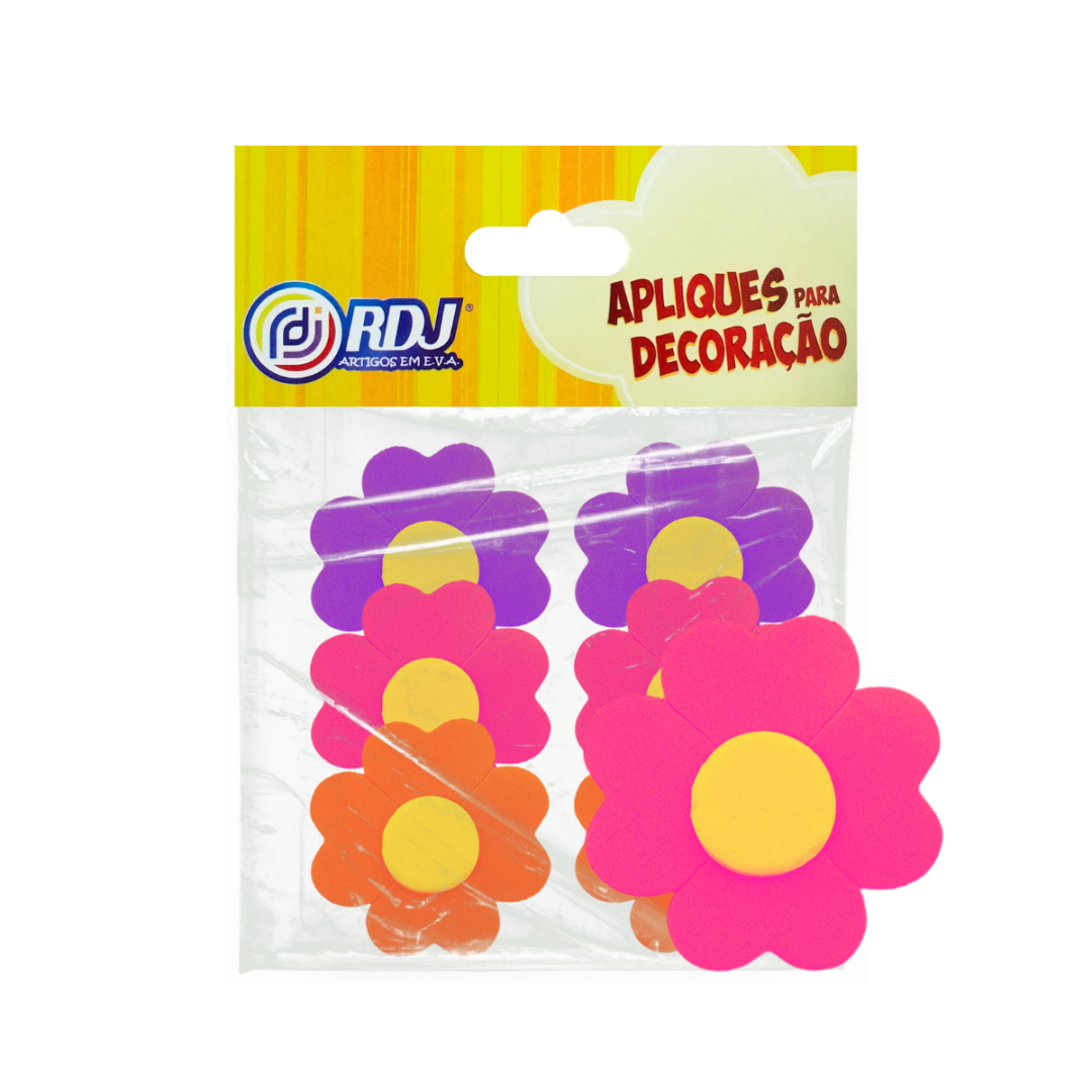 Aplique Flores 5,5cm Aplique Flores 5,5cm