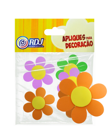 Aplique Flores 8cm
