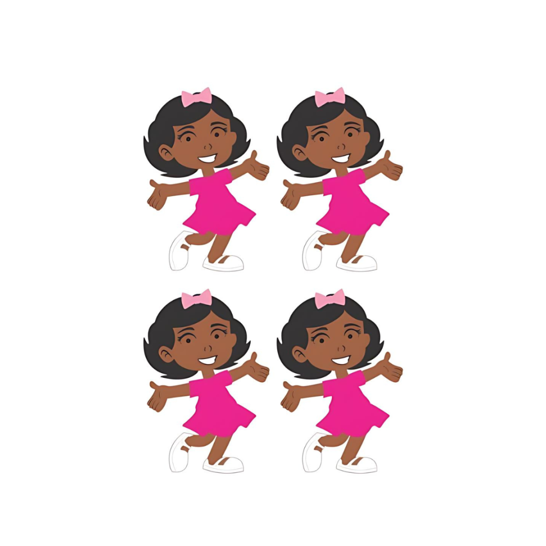 Aplique Menina Kit Border 02 Aplique Menina Kit Border 02