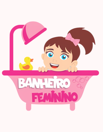 Banheiro Feminino - 36cm