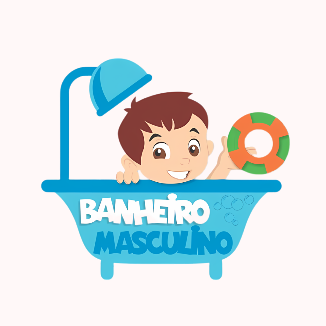 Banheiro Masculino - 36cm