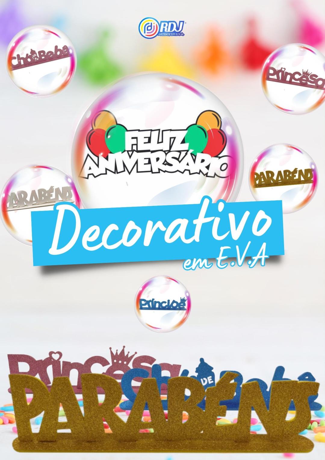 Decorativo em EVA