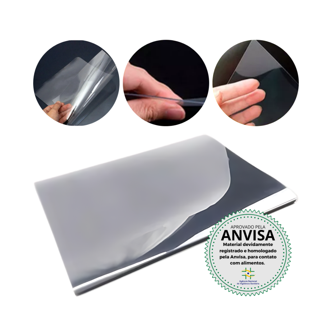 Folha Acetato 0,20mm A4 - 21x30cm