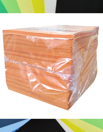 Folha EVA lisa 40x48x1,5mm pct 200 folhas