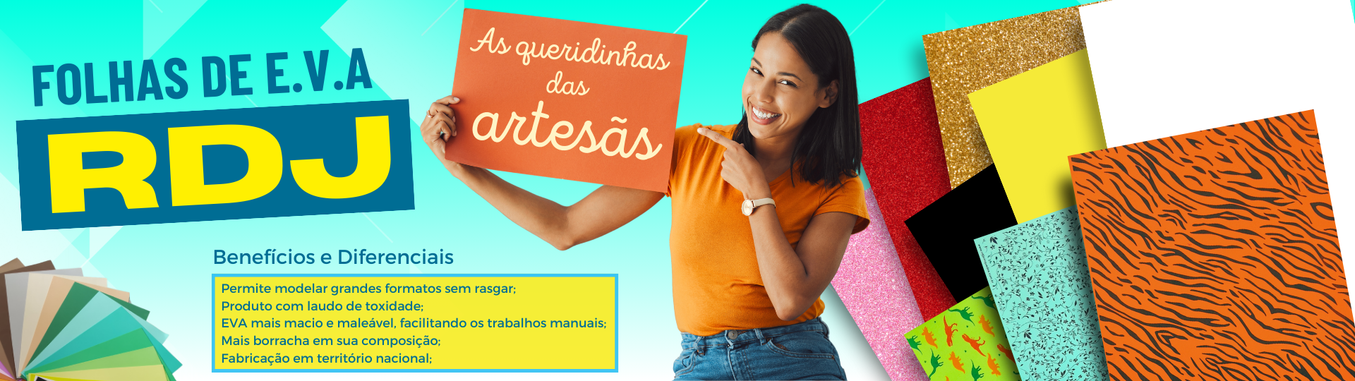 Linha Folhas EVA