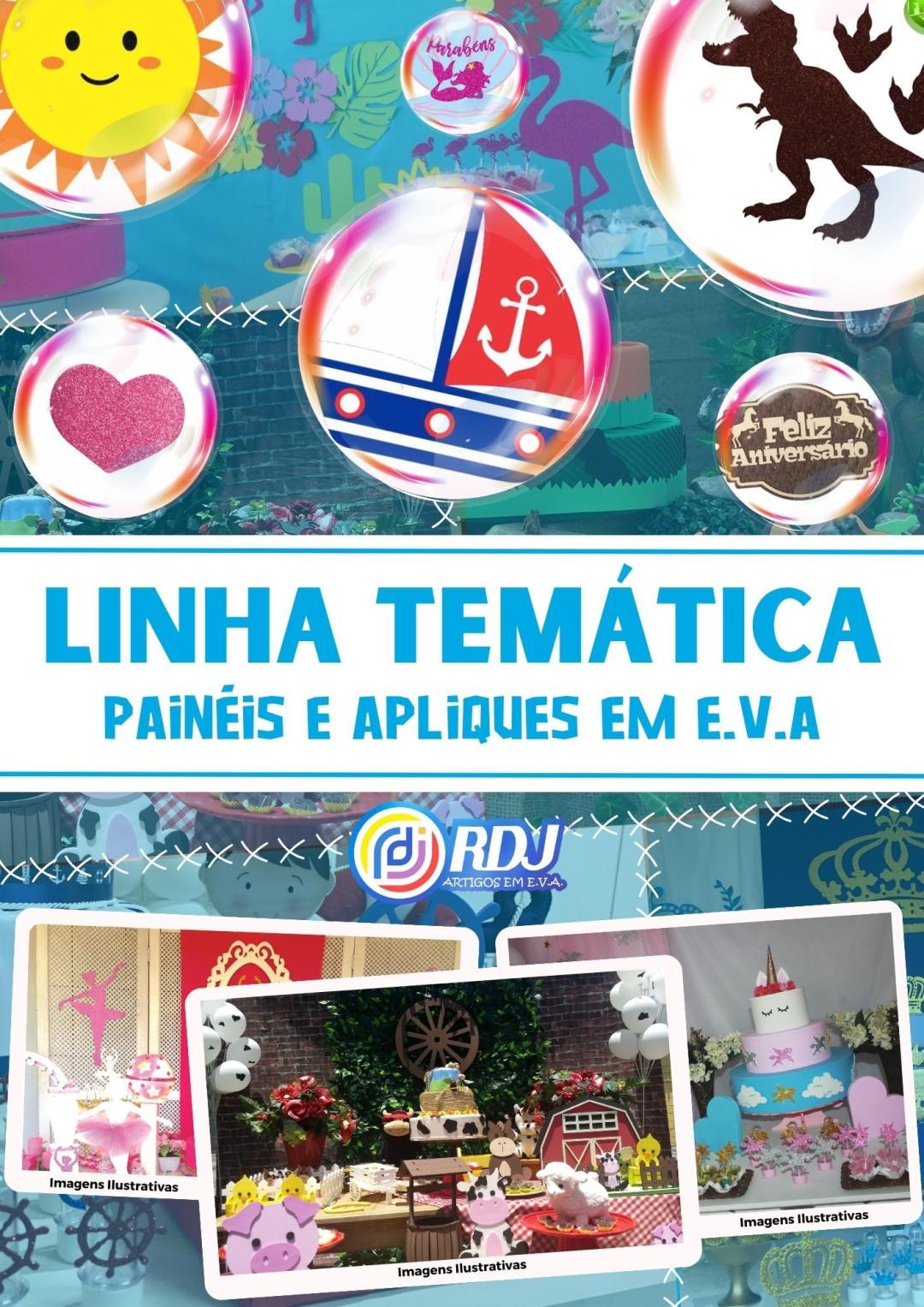 Linha Tem&aacute;tica - Pain&eacute;is e Apliques