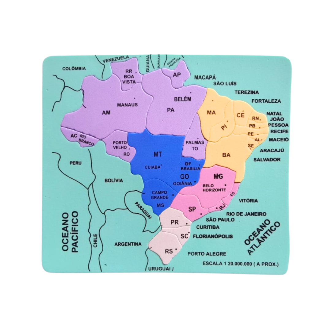 Mapa do Brasil Mapa do Brasil