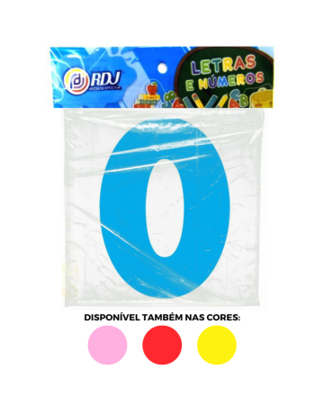 N&uacute;mero 0 - Azul Claro