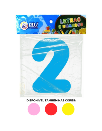 N&uacute;mero 2 - Azul Claro