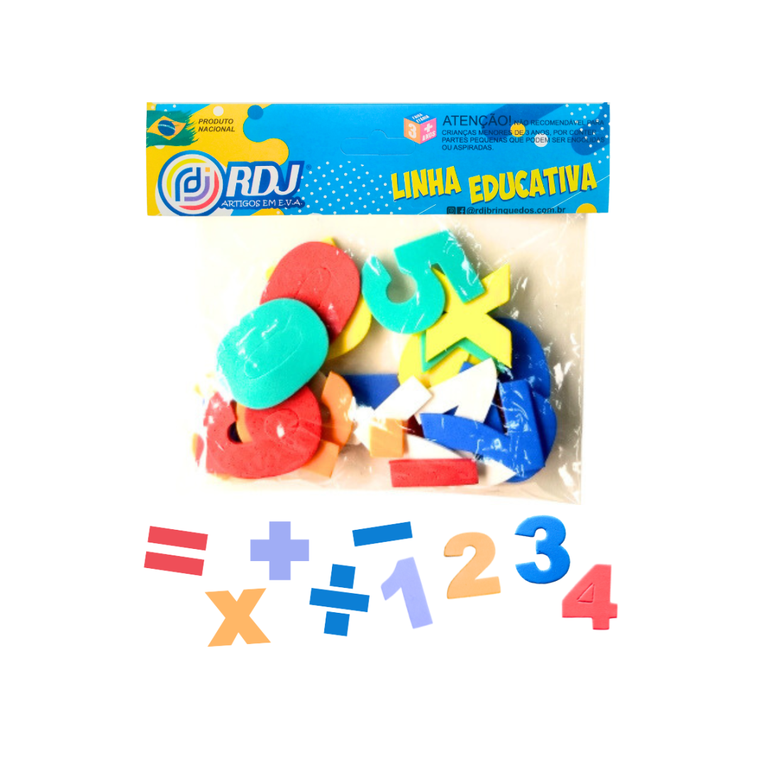 N&uacute;meros e Sinais M&oacute;vel C/30 pe&ccedi