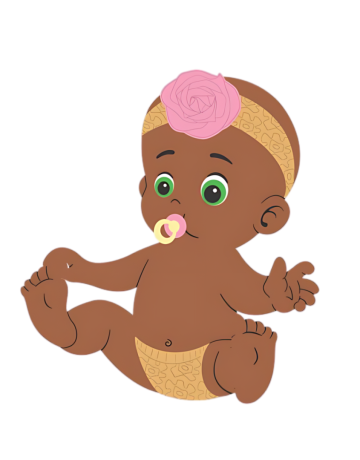 Painel Grande Bebê Menina 02