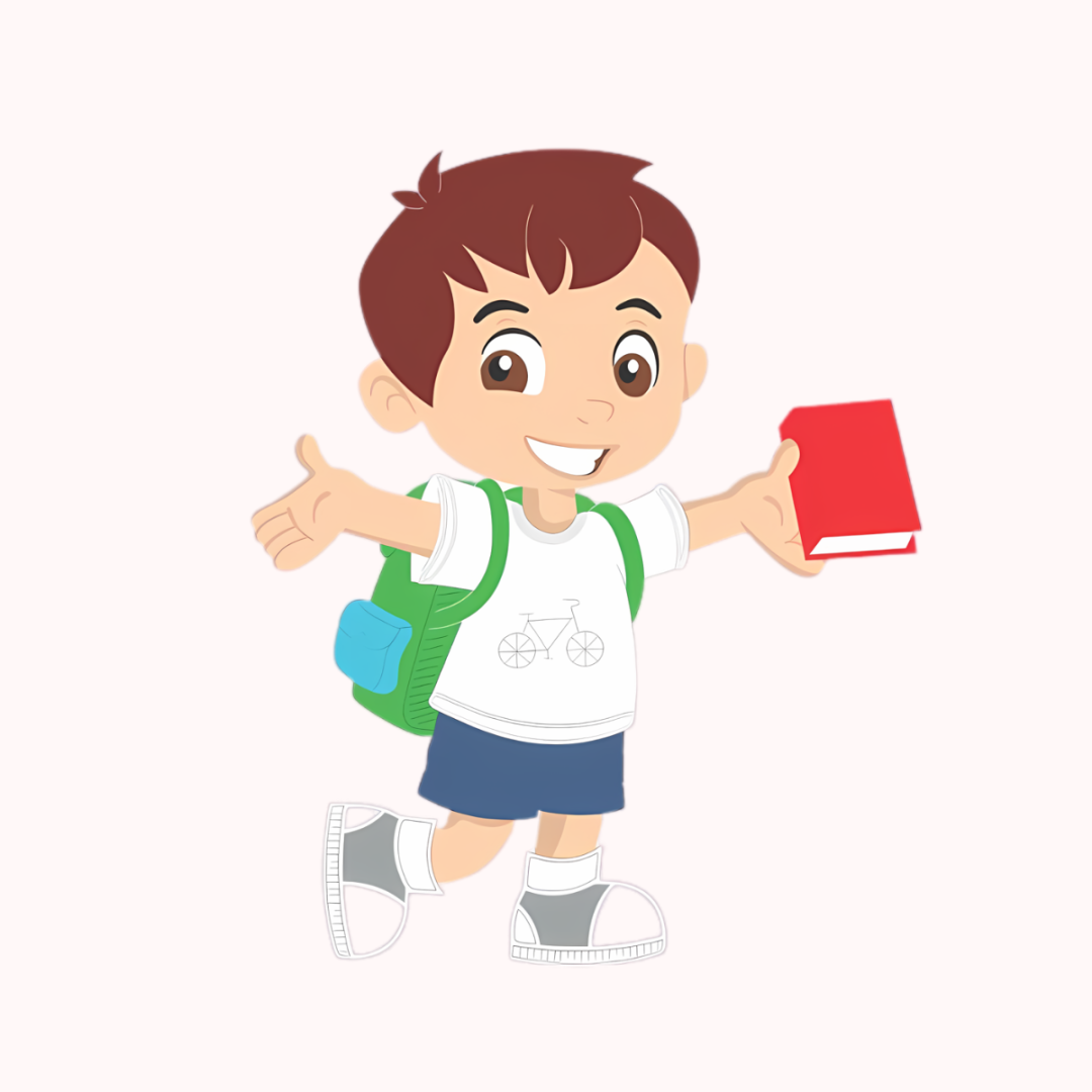 Painel Grande Menino Estudante 01 - 50cm