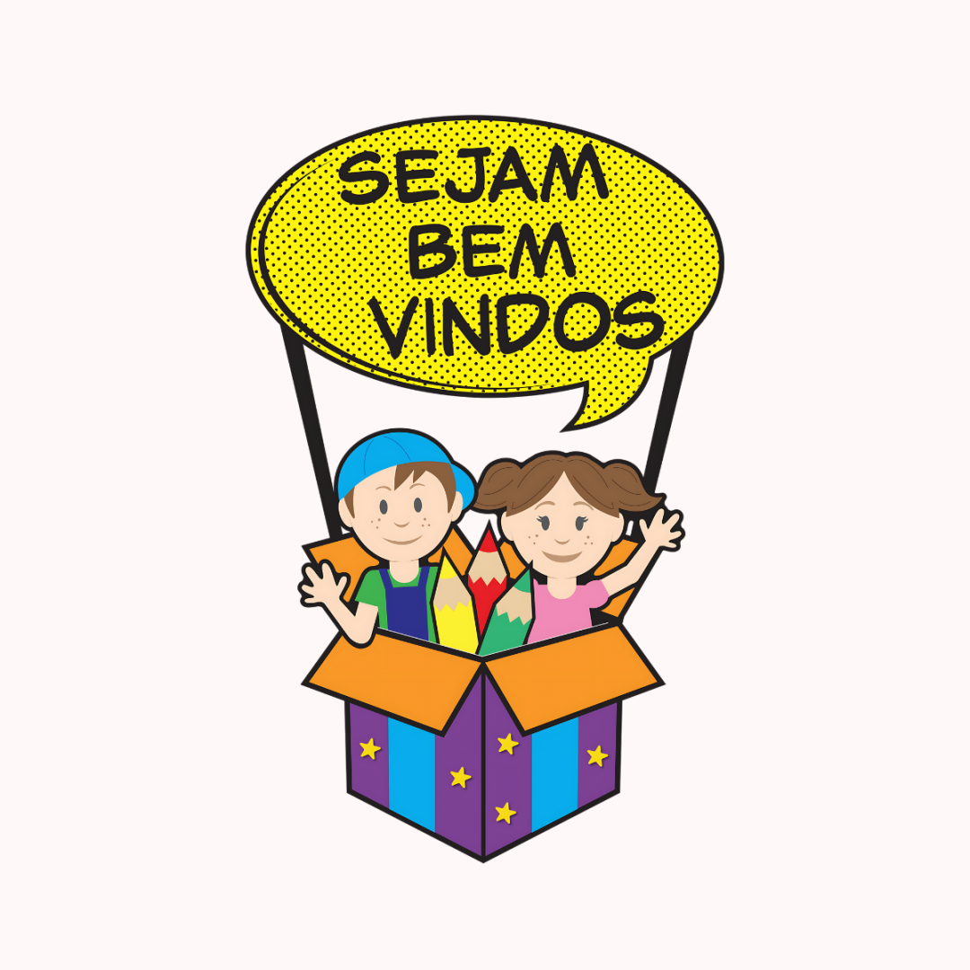 Sejam Bem Vindos Menino/Menina - 45cm