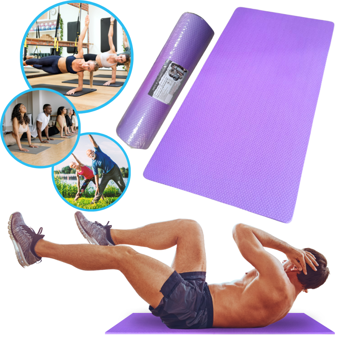 Tapete Atividade F&iacute;sica Lil&aacute;s 1,00x5