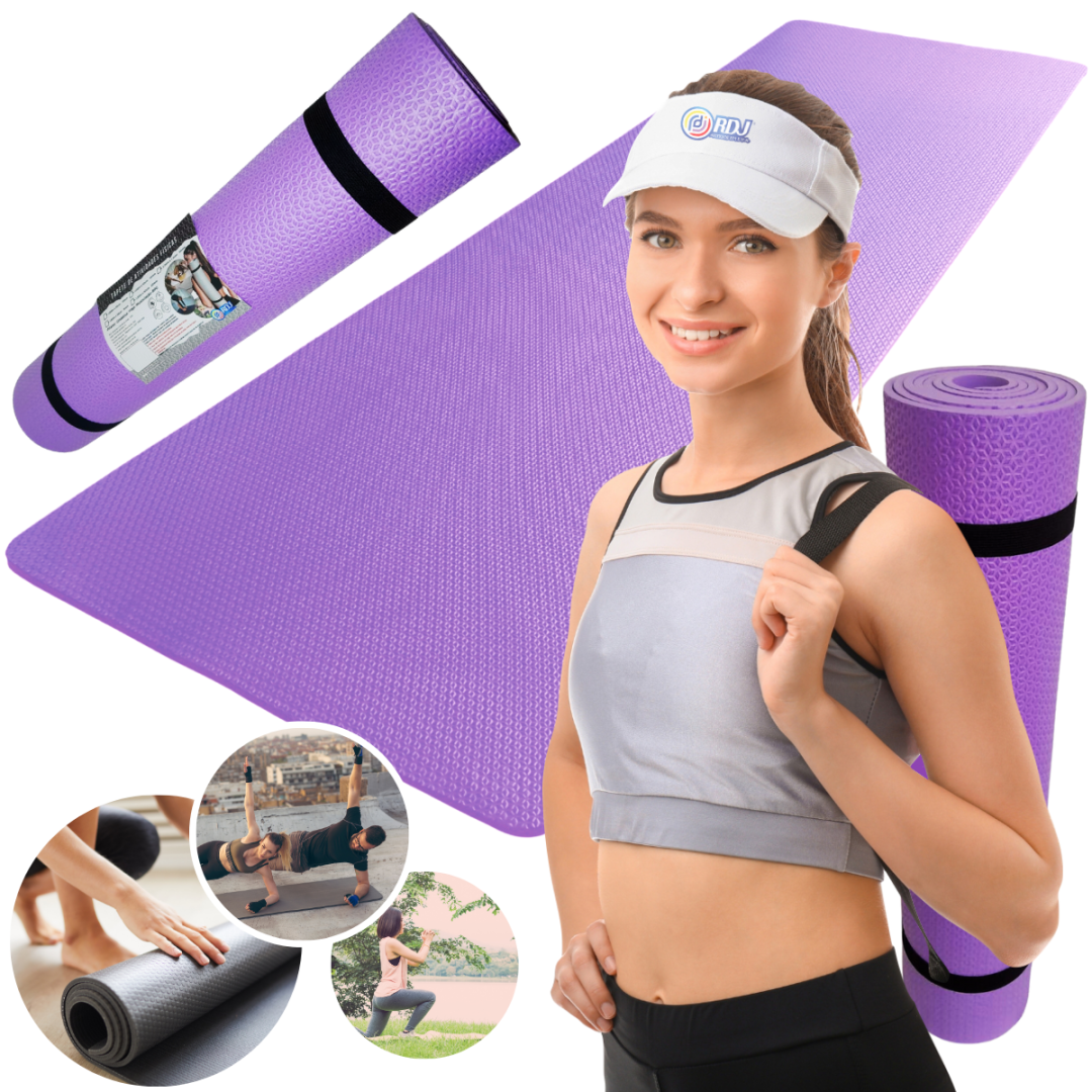 Tapete Atividade F&iacute;sica Lil&aacute;s 1,80x5