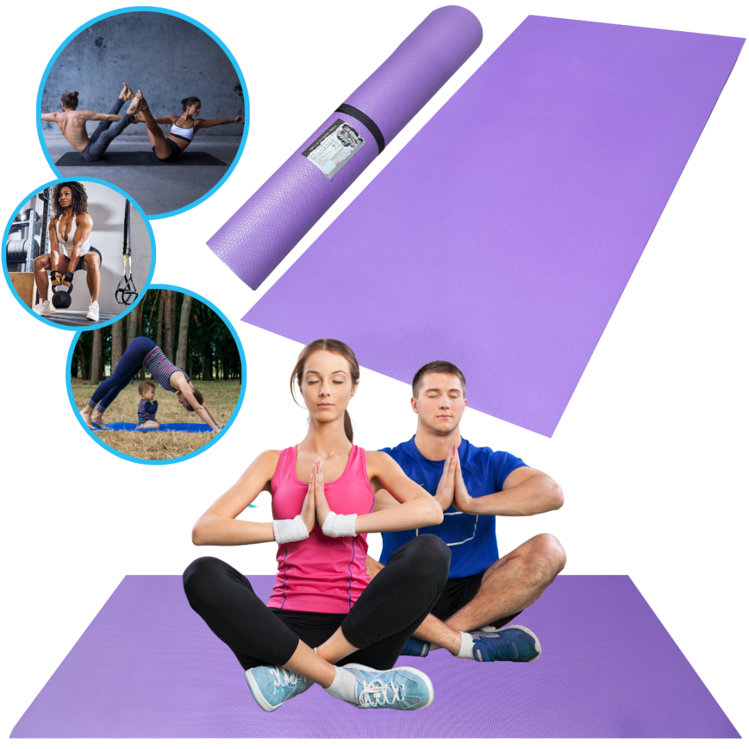 Tapete Atividade F&iacute;sica Lil&aacute;s 2,00x1