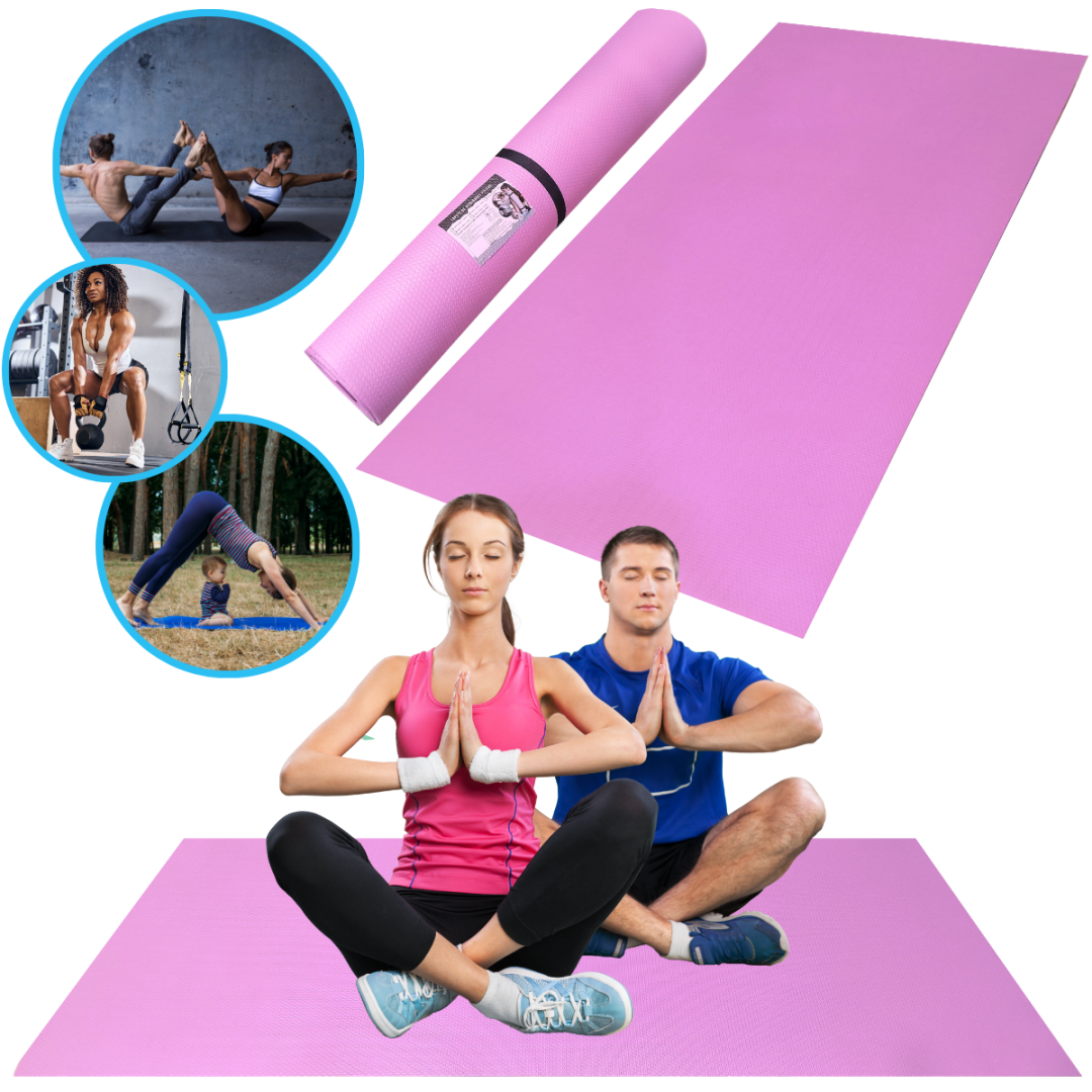 Tapete Atividades F&iacute;sica Rosa 2,00x1,00x10m