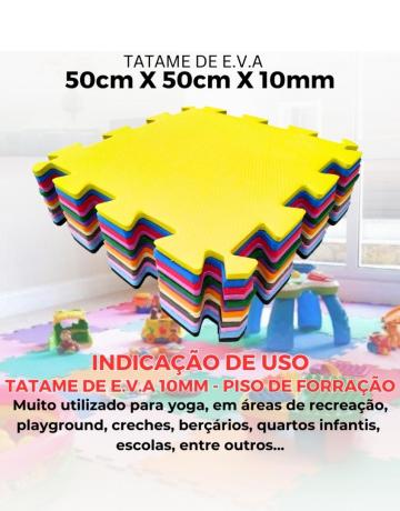 Tatame de E.V.A 10mm 50x50