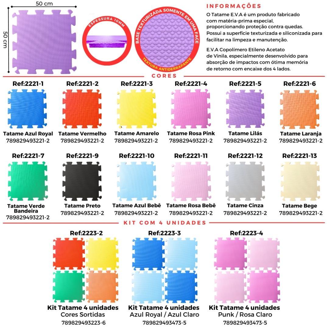 Tatame de E.V.A 10mm 50x50