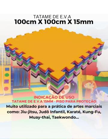 Tatame de E.V.A 15mm