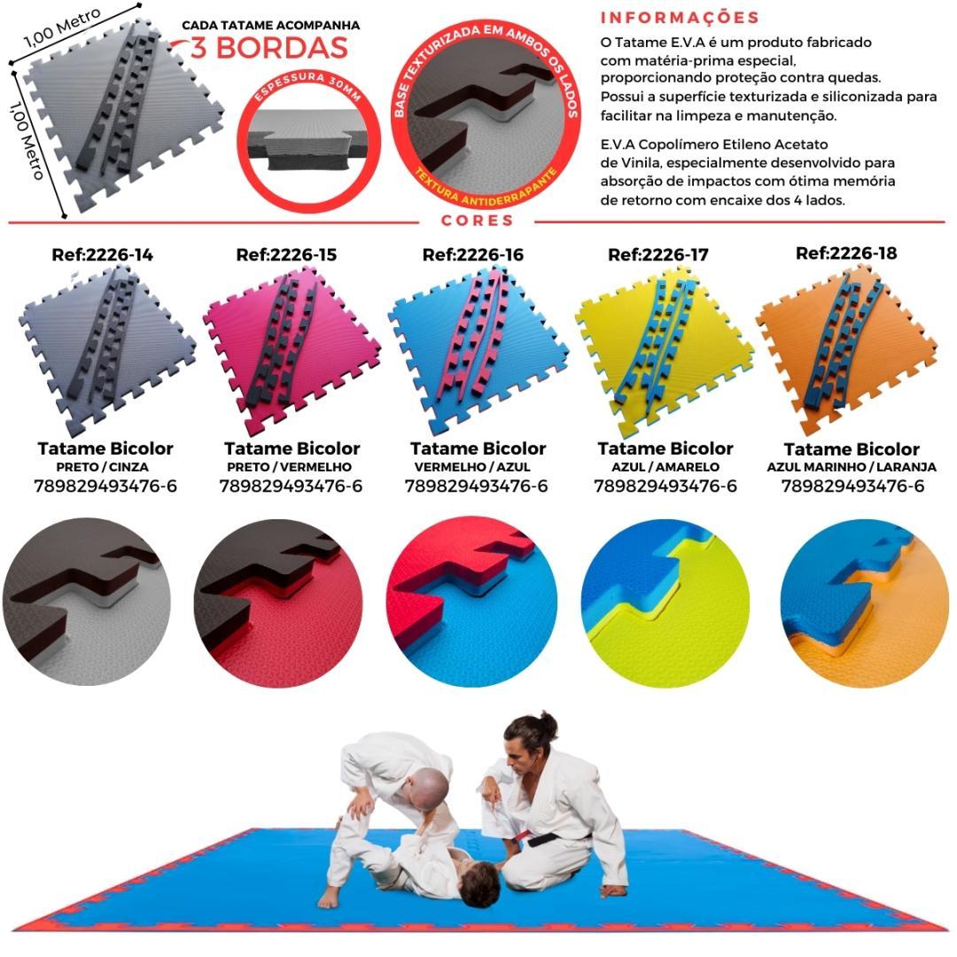 Tatame de E.V.A 30mm Bicolor